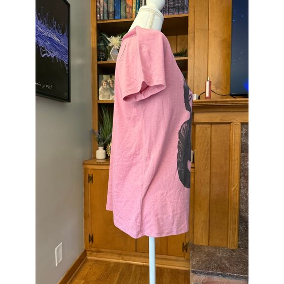 NWT Lucky Brand Rolling Stones Pink T-Shirt Sz. M - Picture 5 of 8